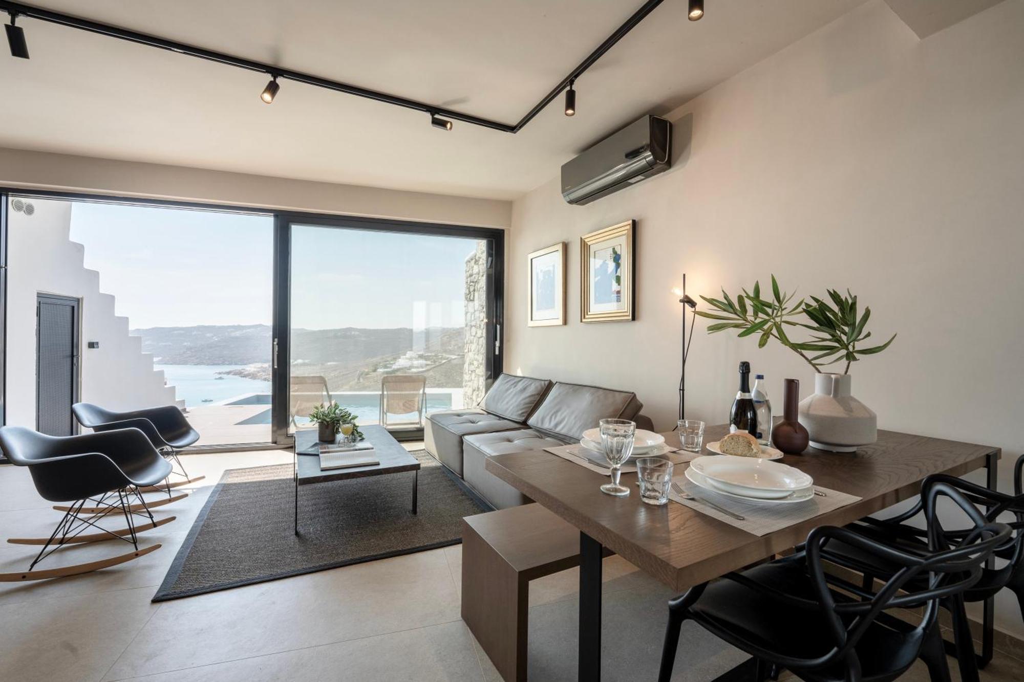 Luxury House With Private Pool At Elia Beach Mykonos Town Exterior foto